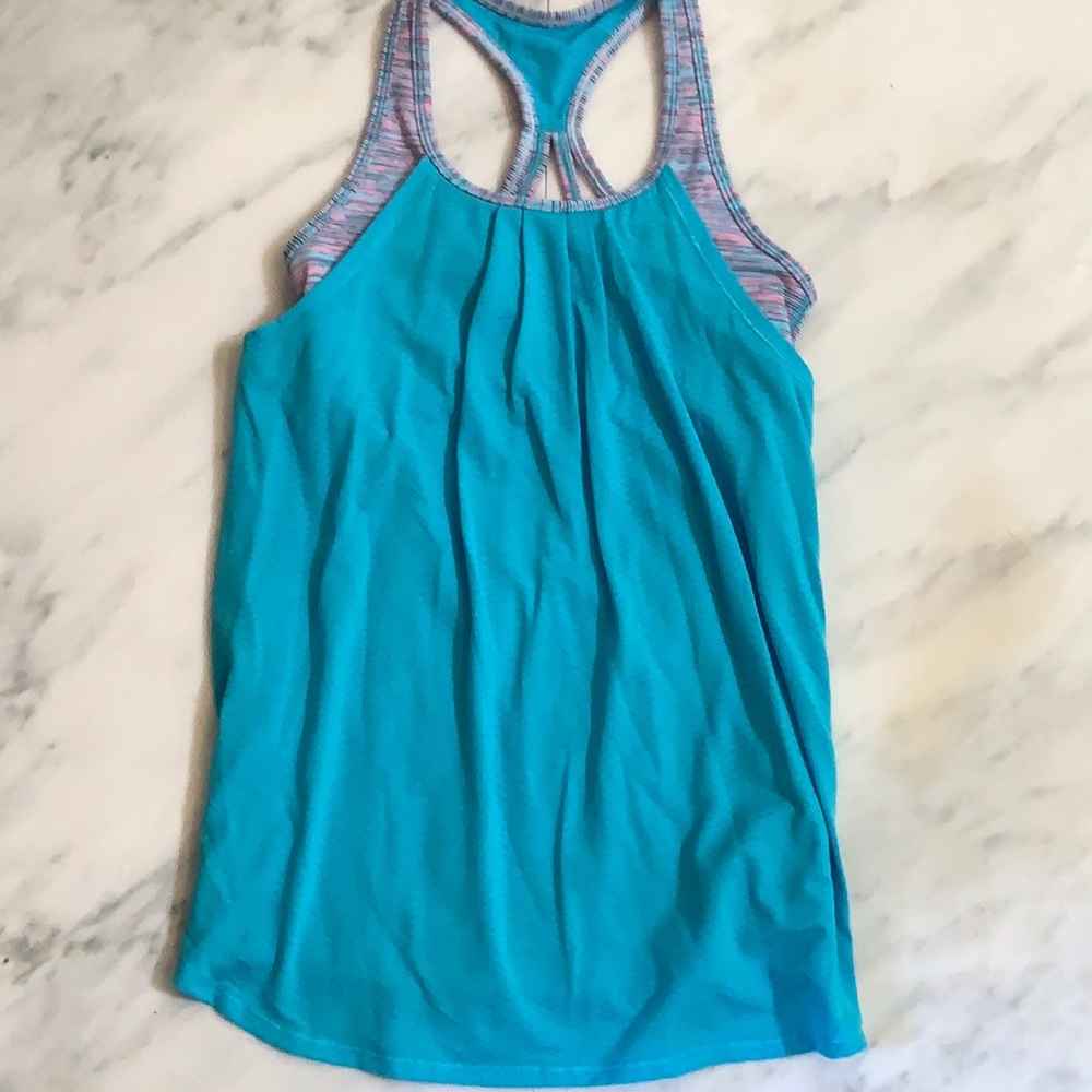 Blue ivivva Lululemon tank top